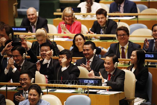 Việt Nam sẵn sàng đóng góp tích cực cho nỗ lực chung của quốc tế vì hòa bình, an ninh, phát triển và tiến bộ